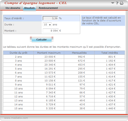 CEL - Compte d'épargne logement - 2