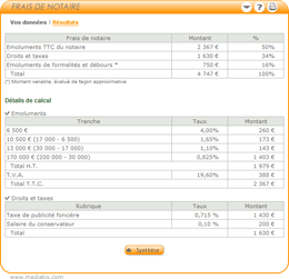 Frais de notaire - 3