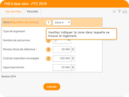 Simulateur PTZ - Prêt à Taux Zéro