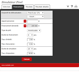 Simulateur Pinel / Pinel+ - 2